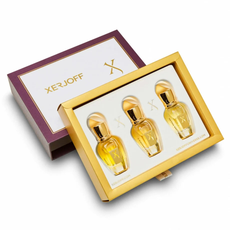 Xerjoff 3x15ml Set (Naxos- AlexandriaII-Golden Dallah)