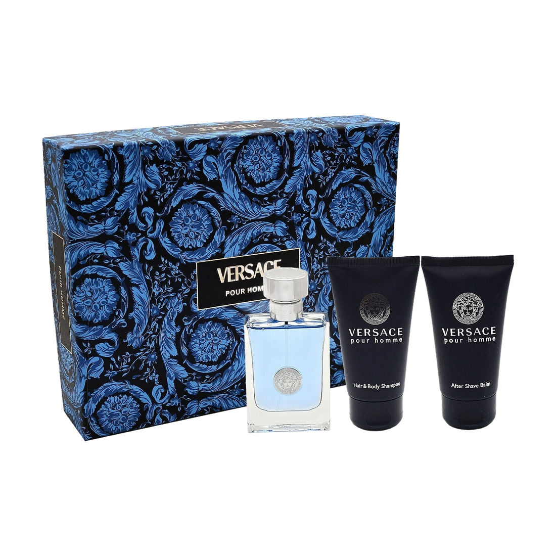 Versace Pour Homme 50ml edt Set (50ml EDT+50ml SG+50ml BL)