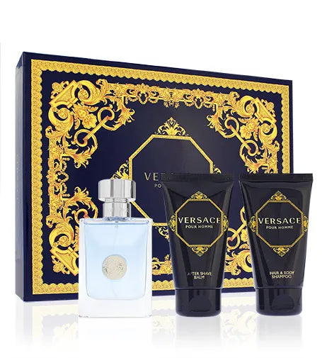 Versace Pour Homme 50ml edt Set (50ml EDT+50ml SG+50ml BL)